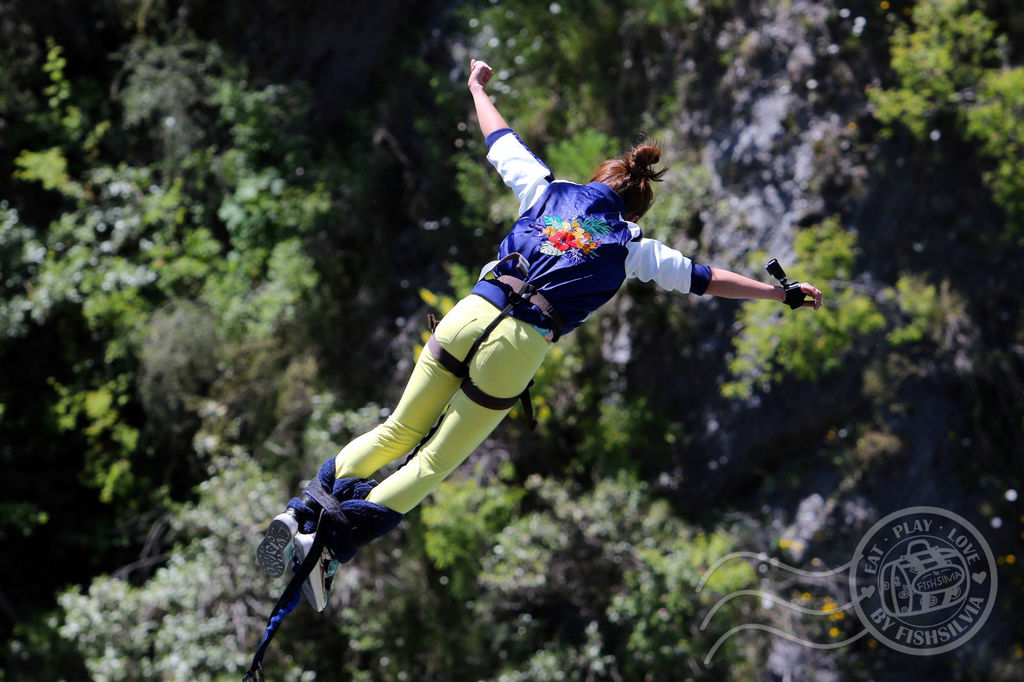 紐西蘭自助旅行-AJ Hackett高空彈跳盪鞦韆|皇后鎮極限運動景點 - Fish老妞❤旅行記食