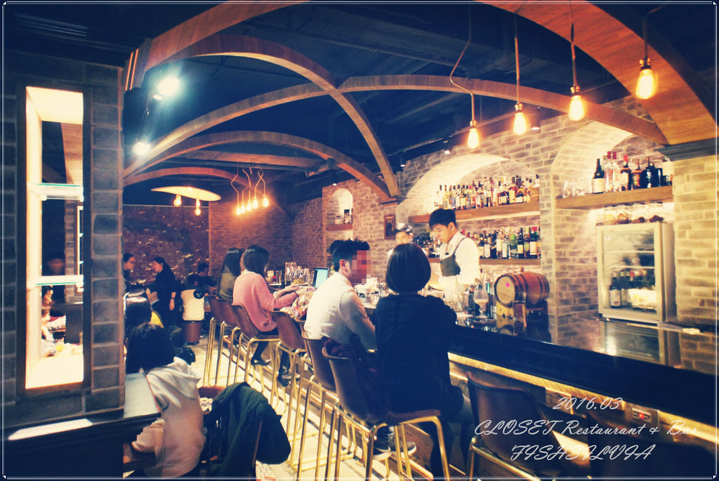 台北東區美食-CLOSET Restaurant & Bar|調酒新餐廳迷人登場 - Fish老妞❤旅行記食