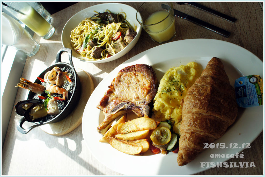台北天母美食-omocafe|天母SOGO裡的陽光早午餐下午茶 - Fish老妞❤旅行記食