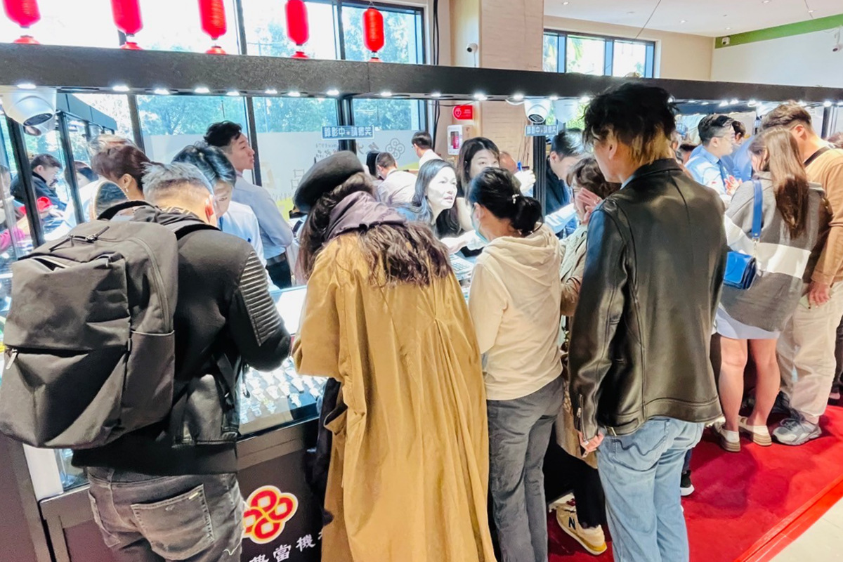 久大當舖(JiuDaPawn)名錶特賣會現場