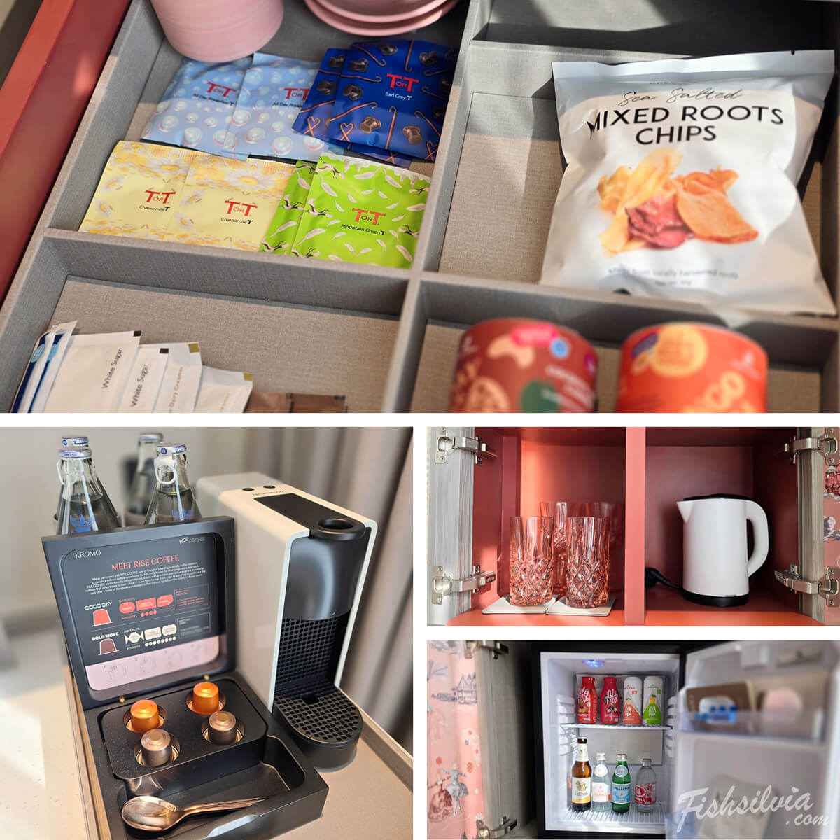 KROMO 飯店精緻 Mini Bar 與 Nespresso 膠囊咖啡機